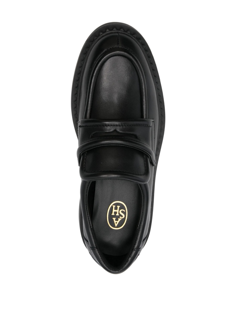 Mocasini ASH negri din piele - Img 4