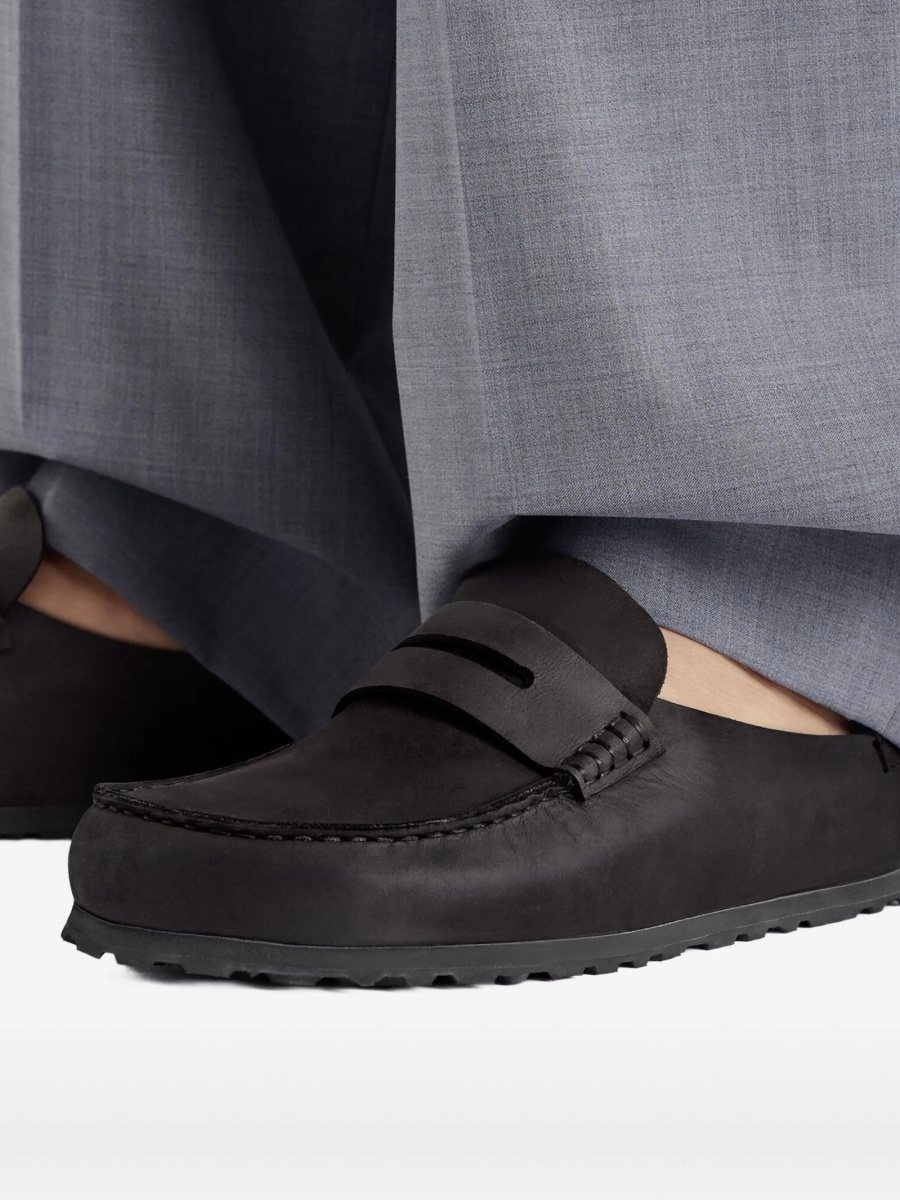 Mocasini Birkenstock negri din piele - Img 5
