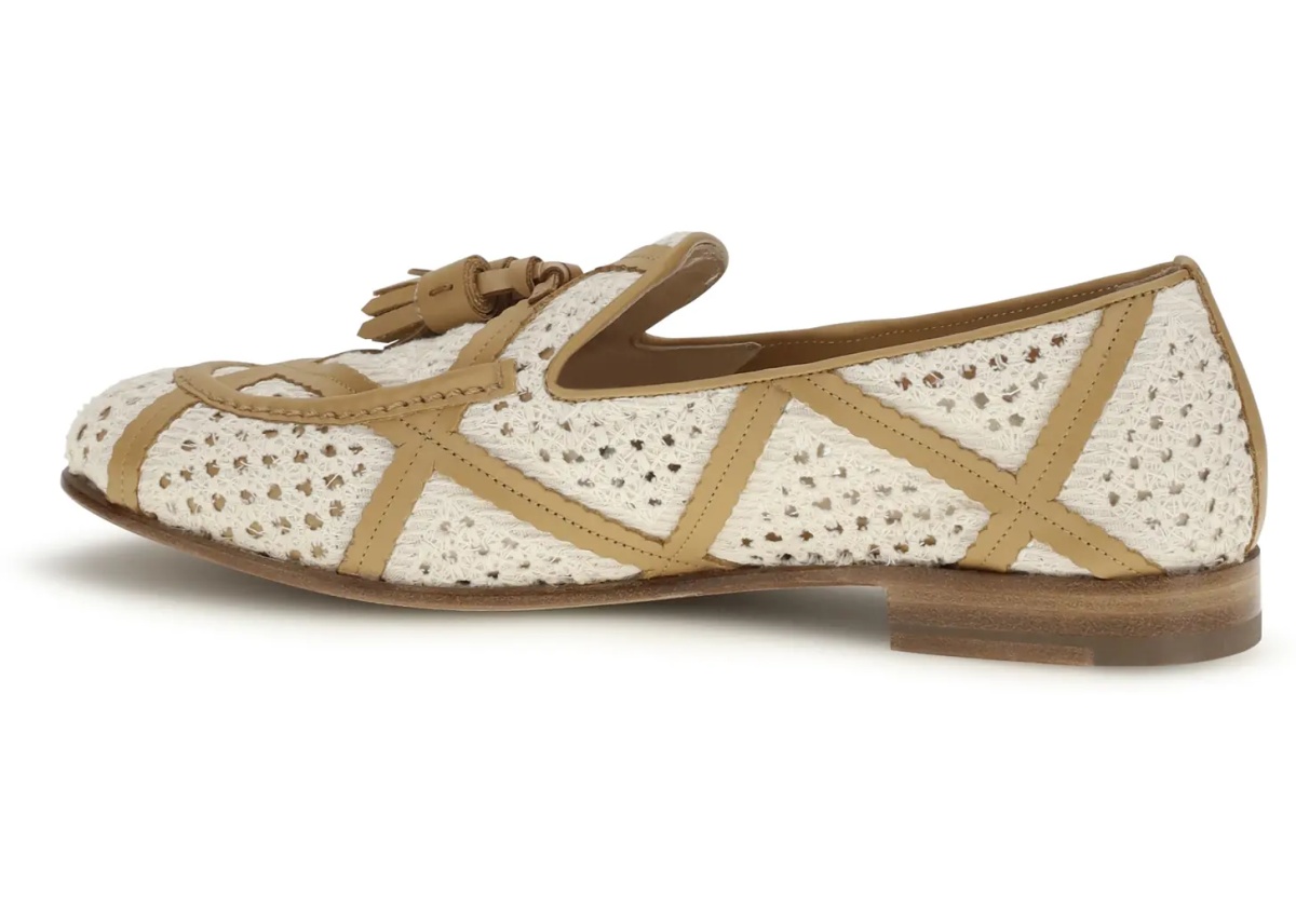 Mocasini Brera fabric and leather Loafers - Img 3