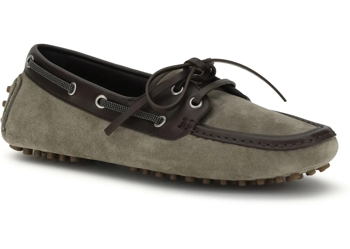 Mocasini Lace-up suede Loafers - Img 2