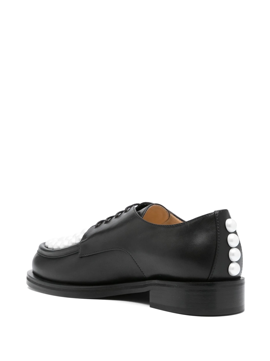 Mocasini MACH &amp; MACH negri din piele - Img 3