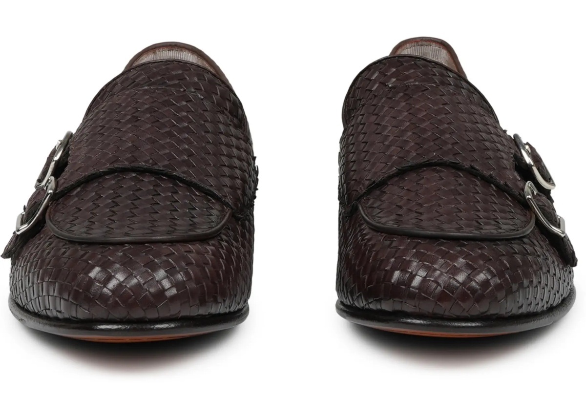 Mocasini Mocassino In Pelle Intrecciata - Img 3