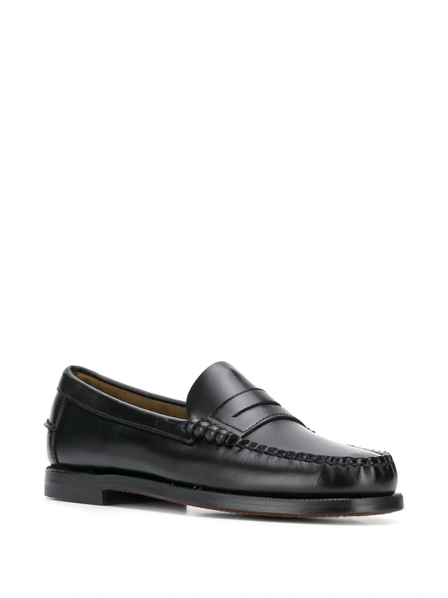 Mocasini Sebago negri din piele 'CLASSIC DAN WOMAN' - Img 5