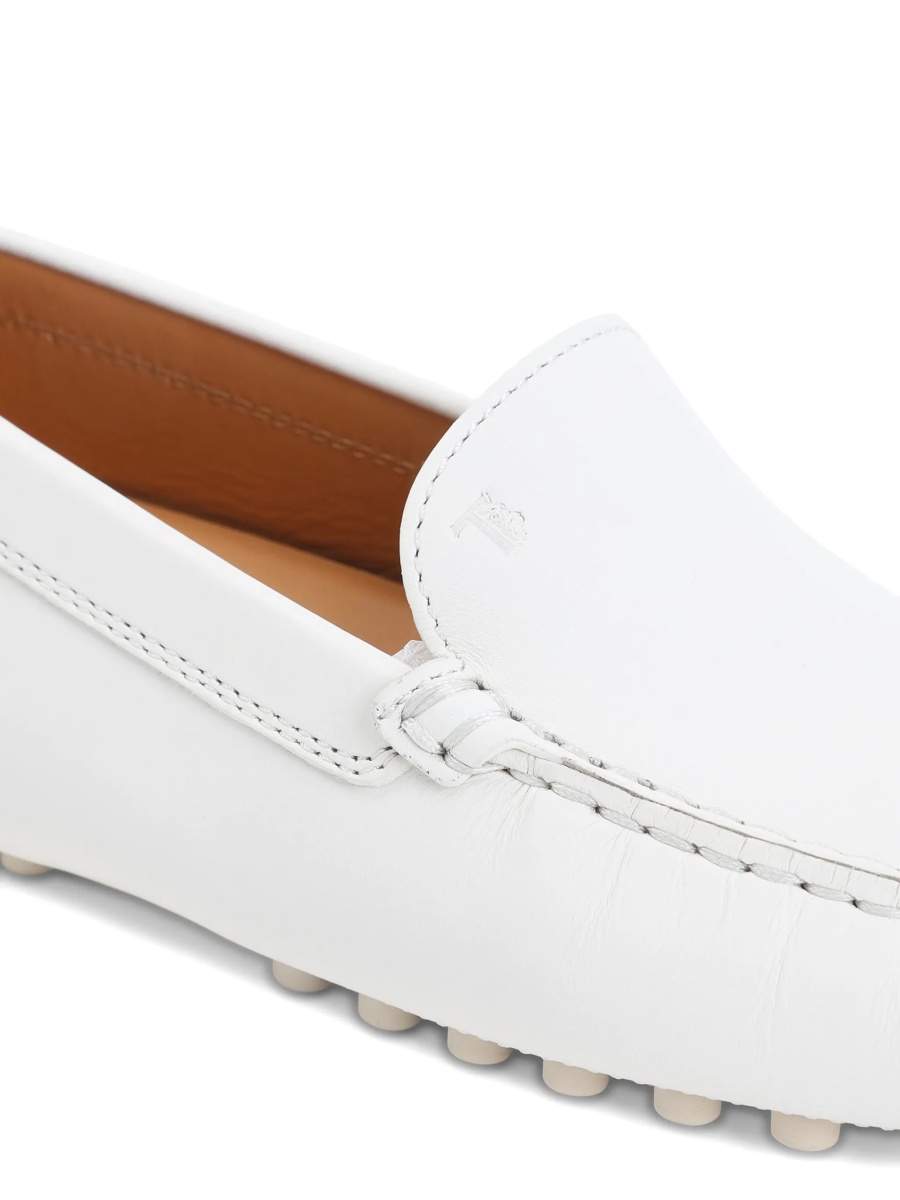 Mocasini TOD'S albi din piele - Img 3