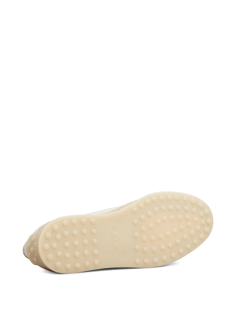 Mocasini TOD'S albi din piele - Img 4