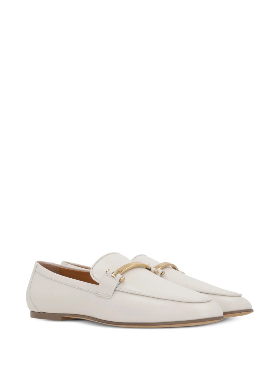 Mocasini TOD'S albi din piele - Img 2
