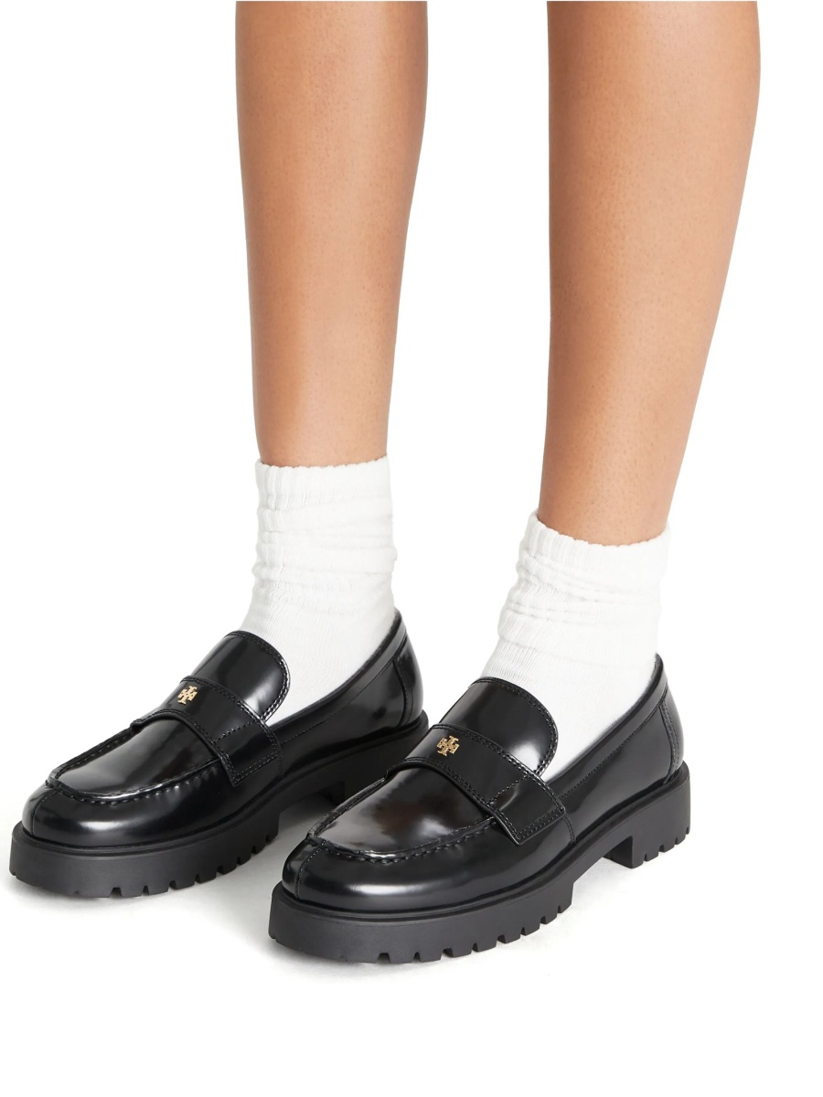 Mocasini Tory Burch negri din piele - Img 5