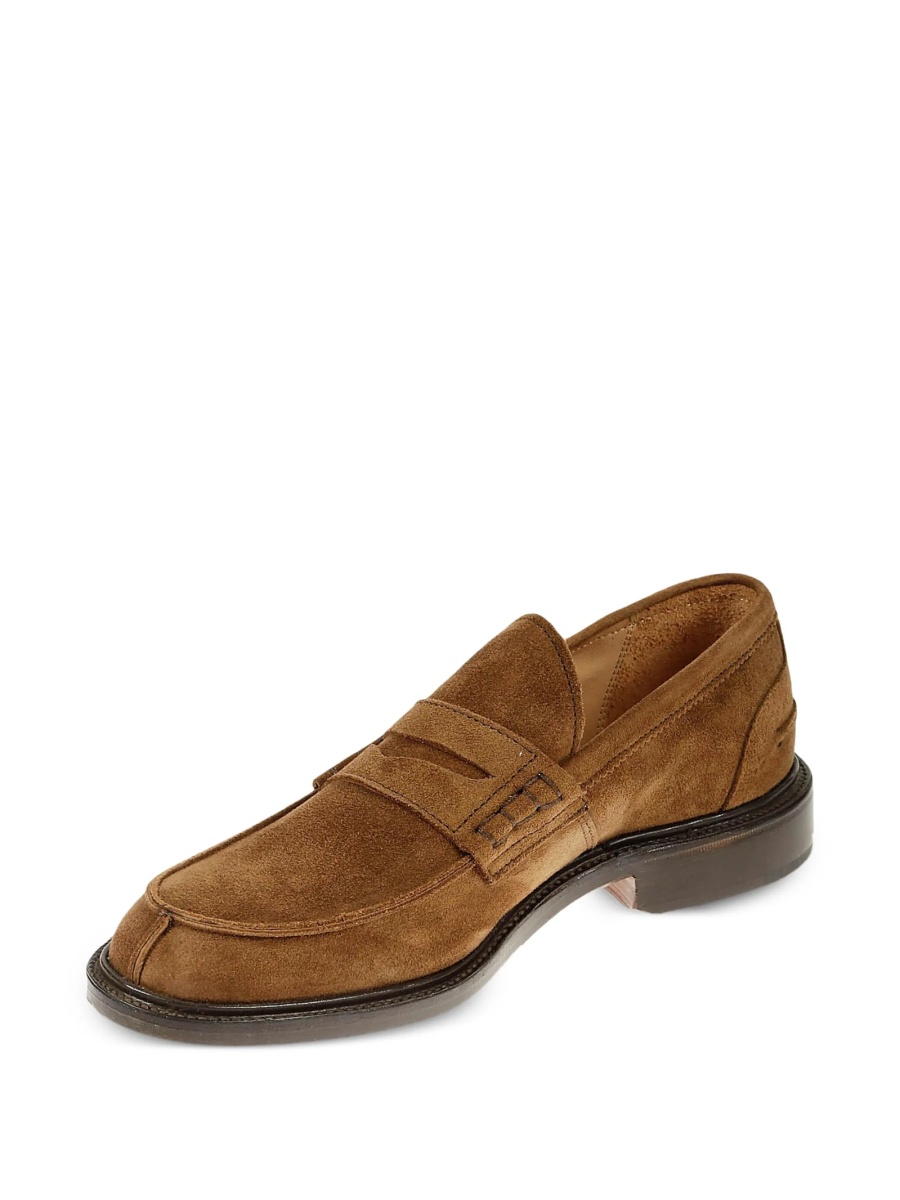 Mocasini TRICKER'S maro din piele intoarsa - Img 4