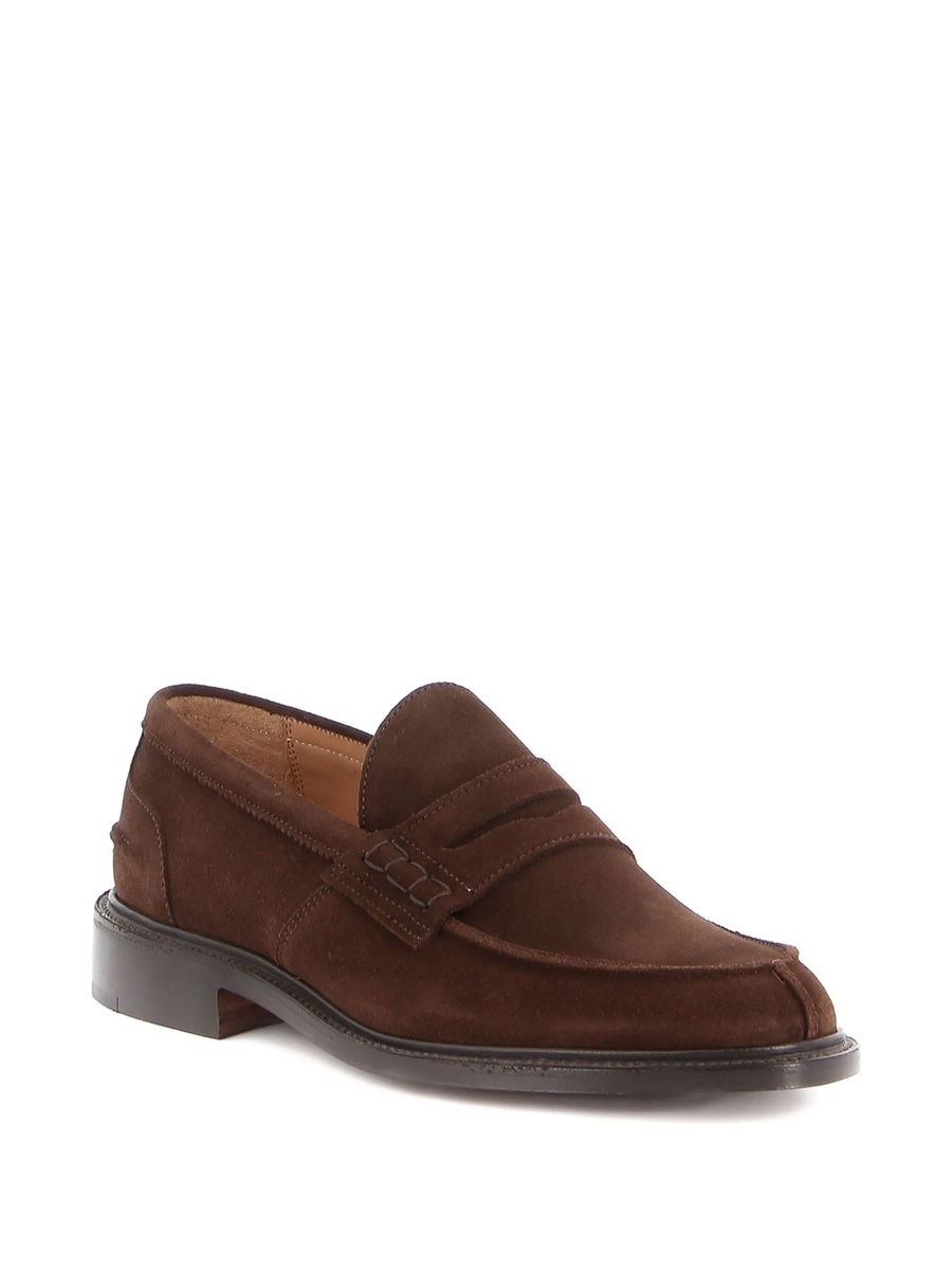 Mocasini TRICKER'S maro din piele intoarsa - Img 2