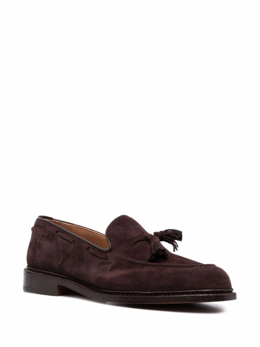 Mocasini TRICKER'S maro din piele - Img 2
