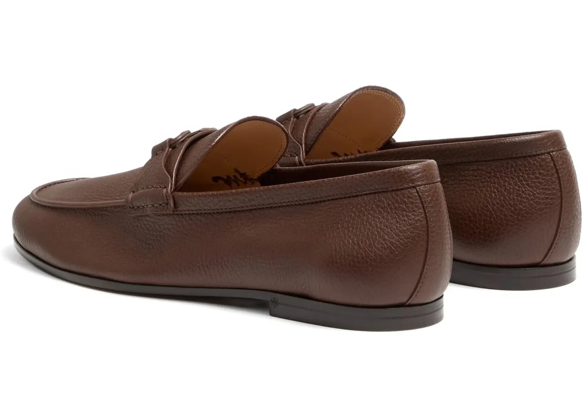 Mocasini VLogo Signature Loafers in deer leather - Img 7