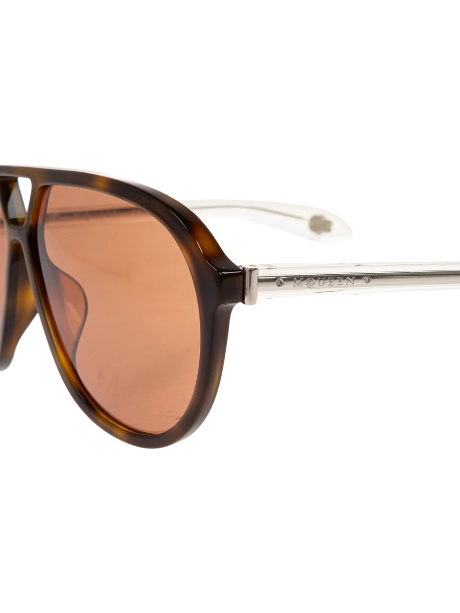 Ochelari de soare Alexander McQueen maro - Img 3