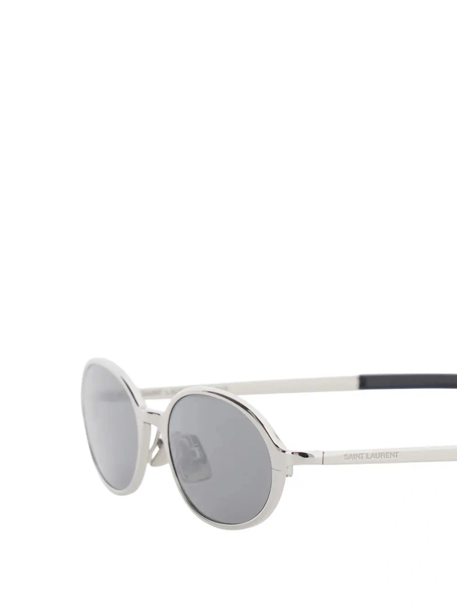 Ochelari de soare Saint Laurent gri din acetat '935' - Img 3