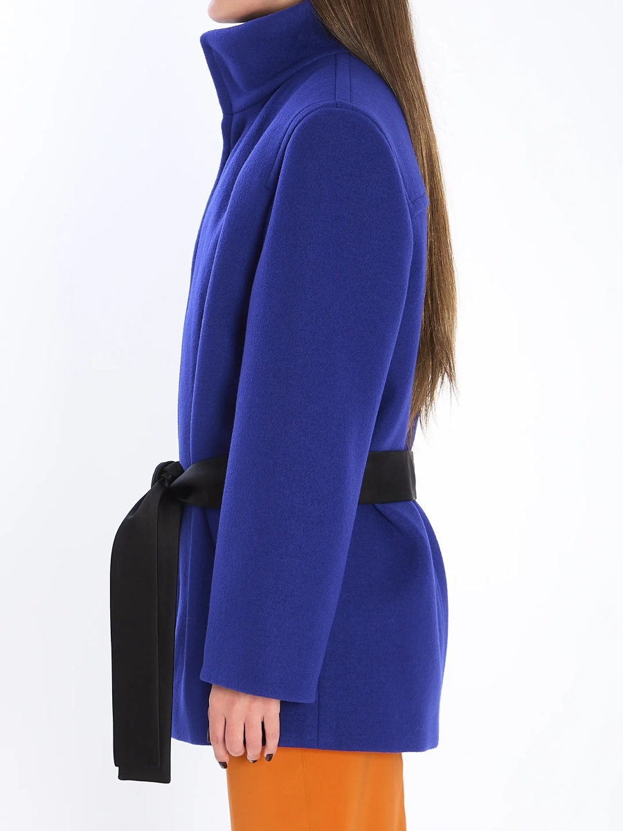 Paltoane Boxy Belted Coat In Wool - Img 3
