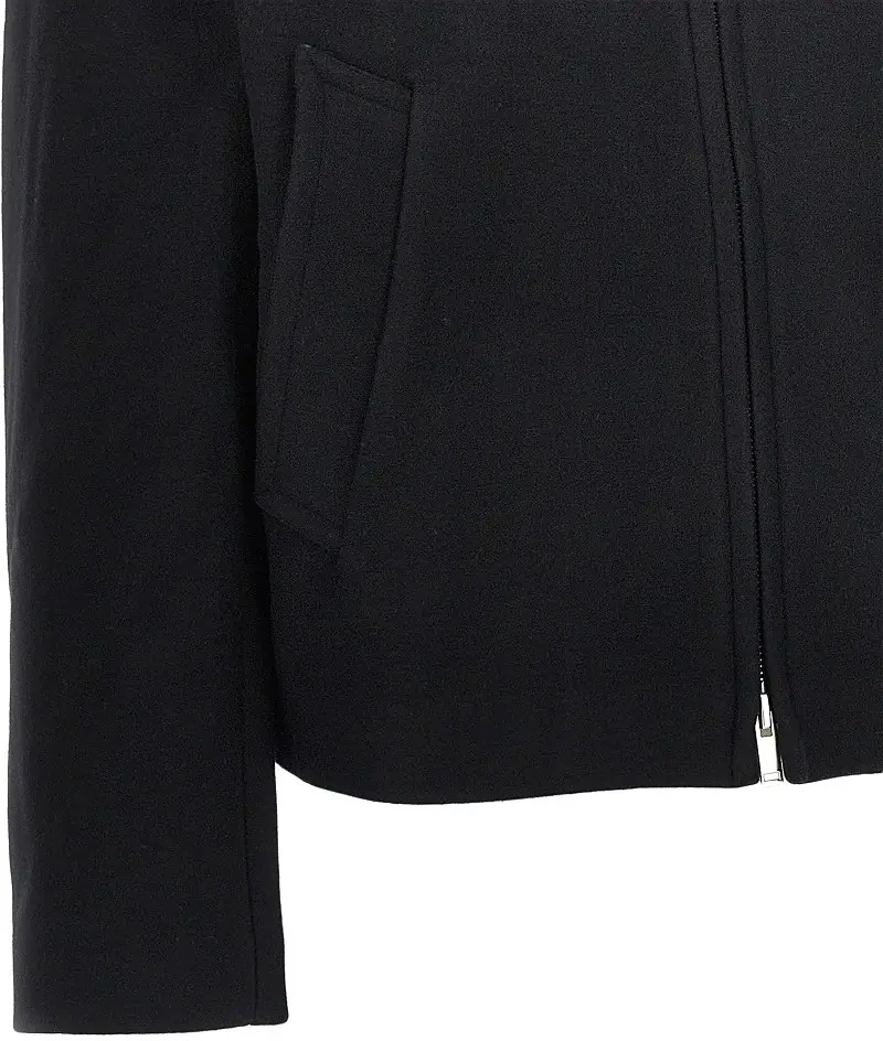 Paltoane Double zip-up short coat - Img 2
