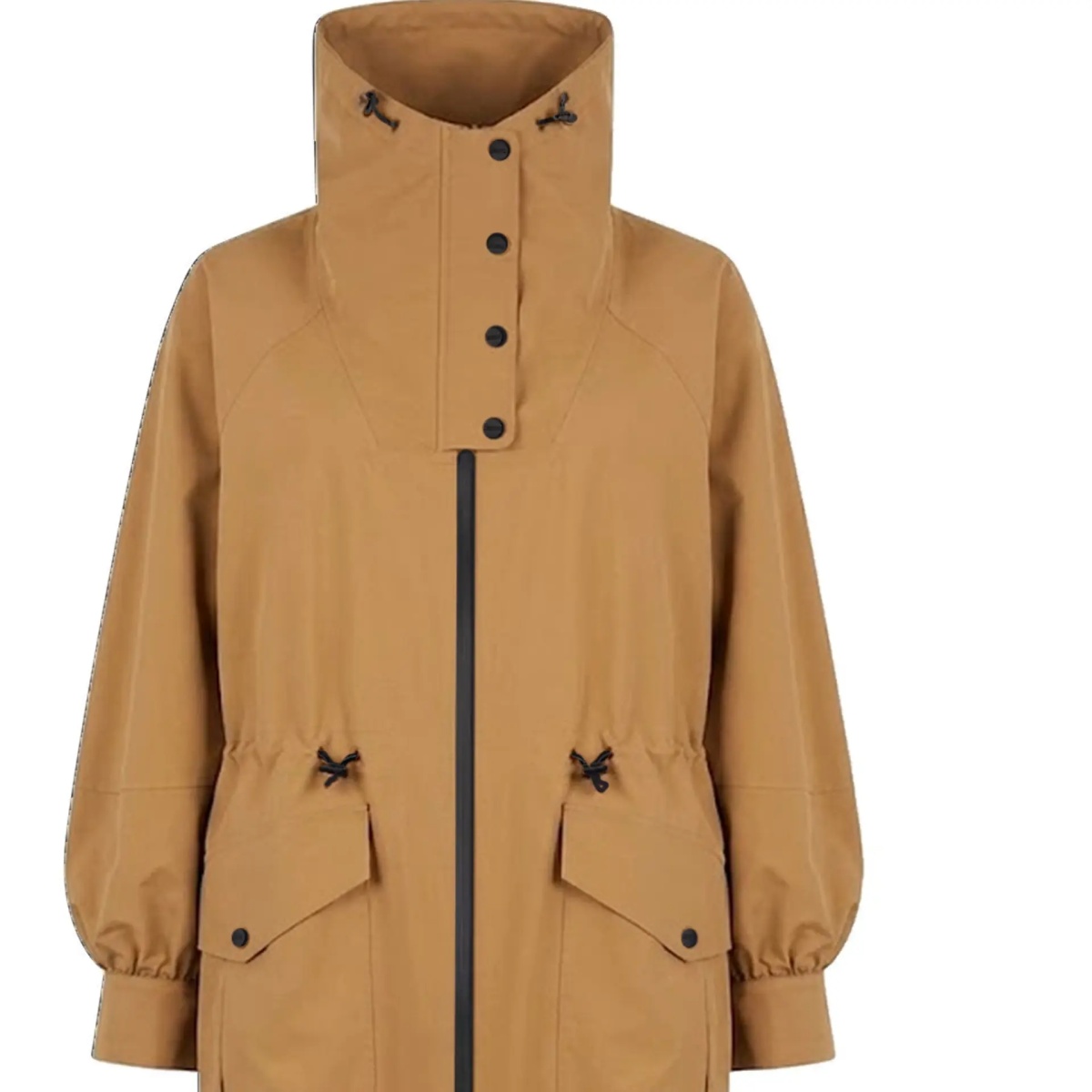 Paltoane Herno Long Funnel-Neck Trench Coat - Img 3