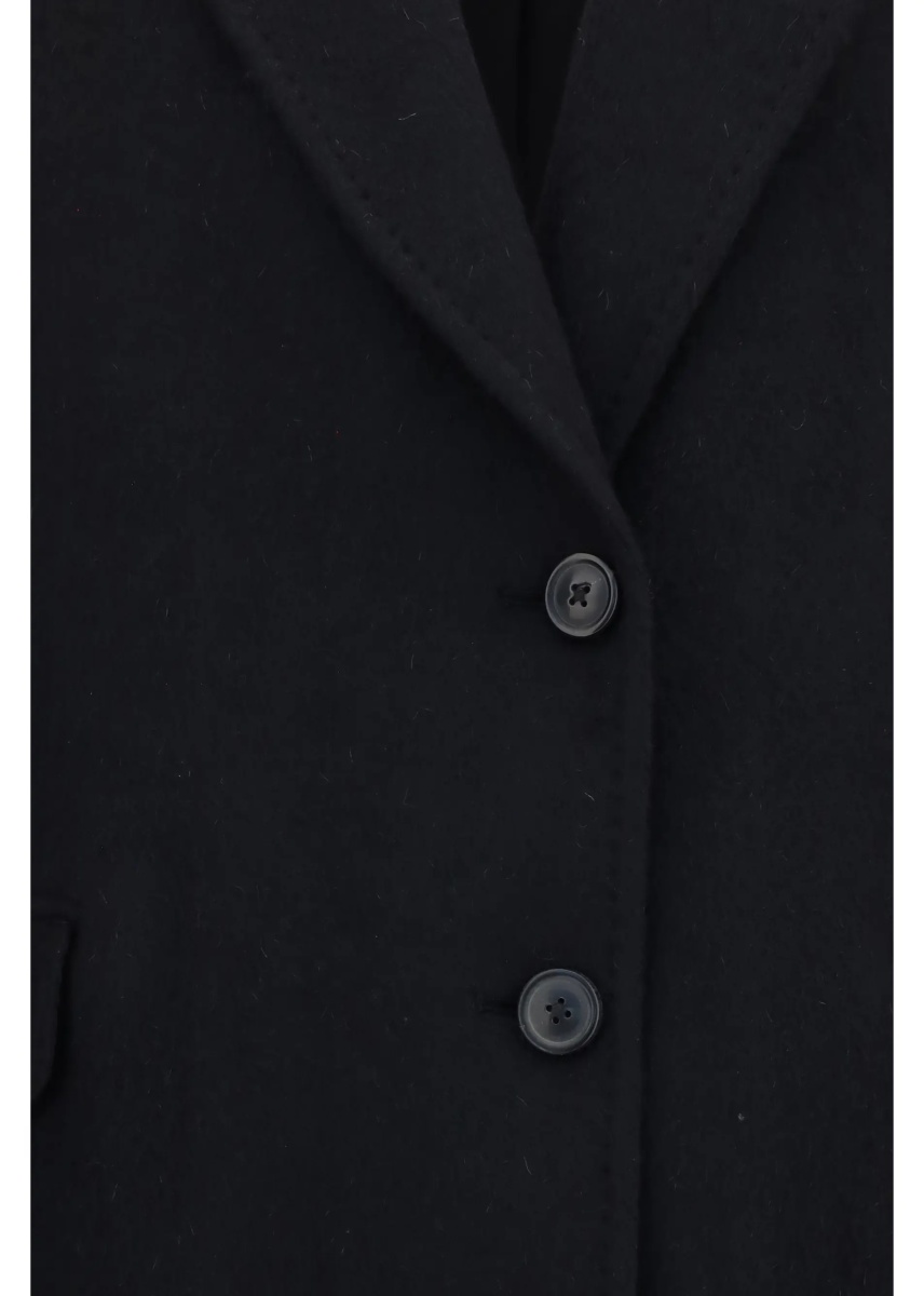 Paltoane Manta coat in mohair and wool blend - Img 3