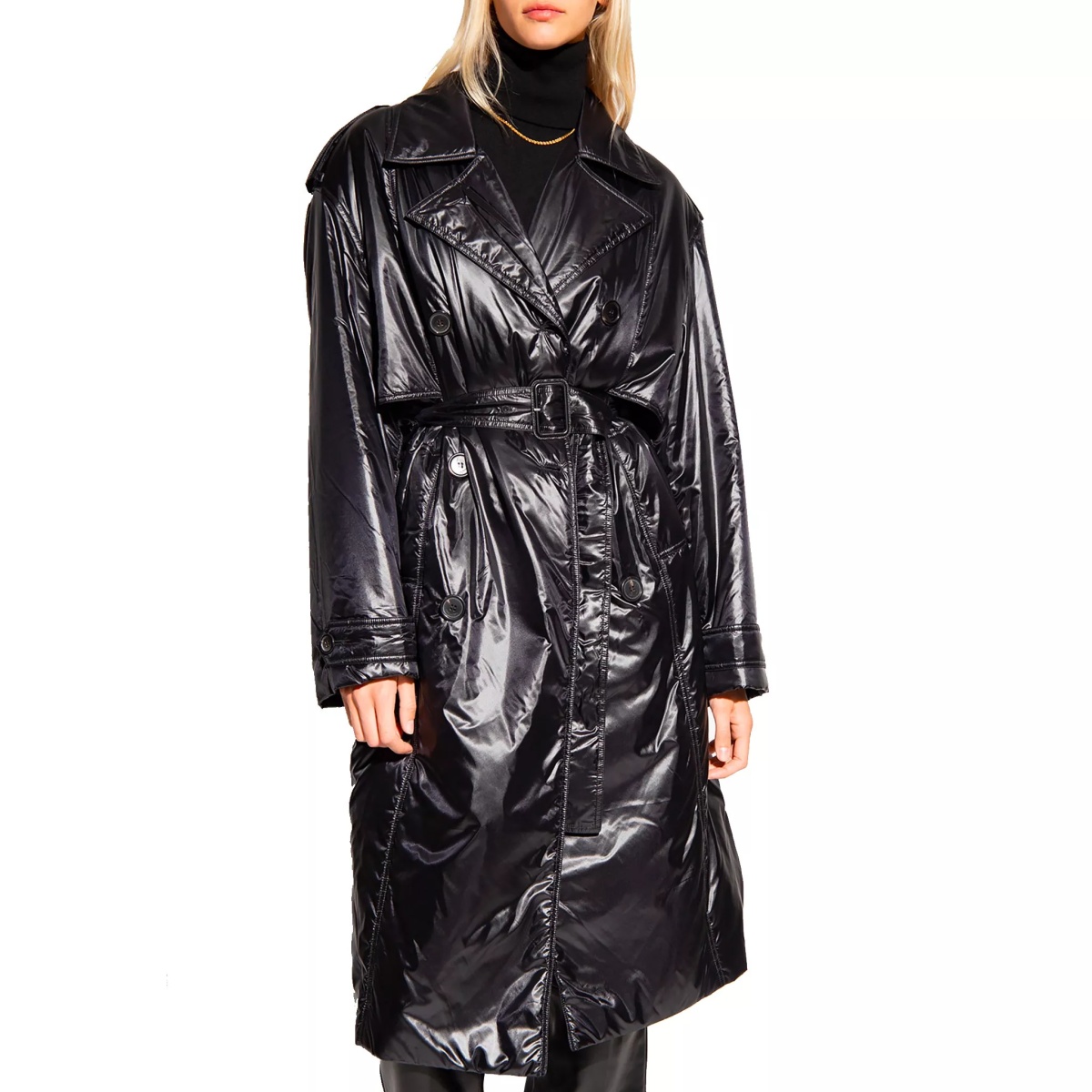 Paltoane Saint Laurent Lightweight Padded Coat - Img 2
