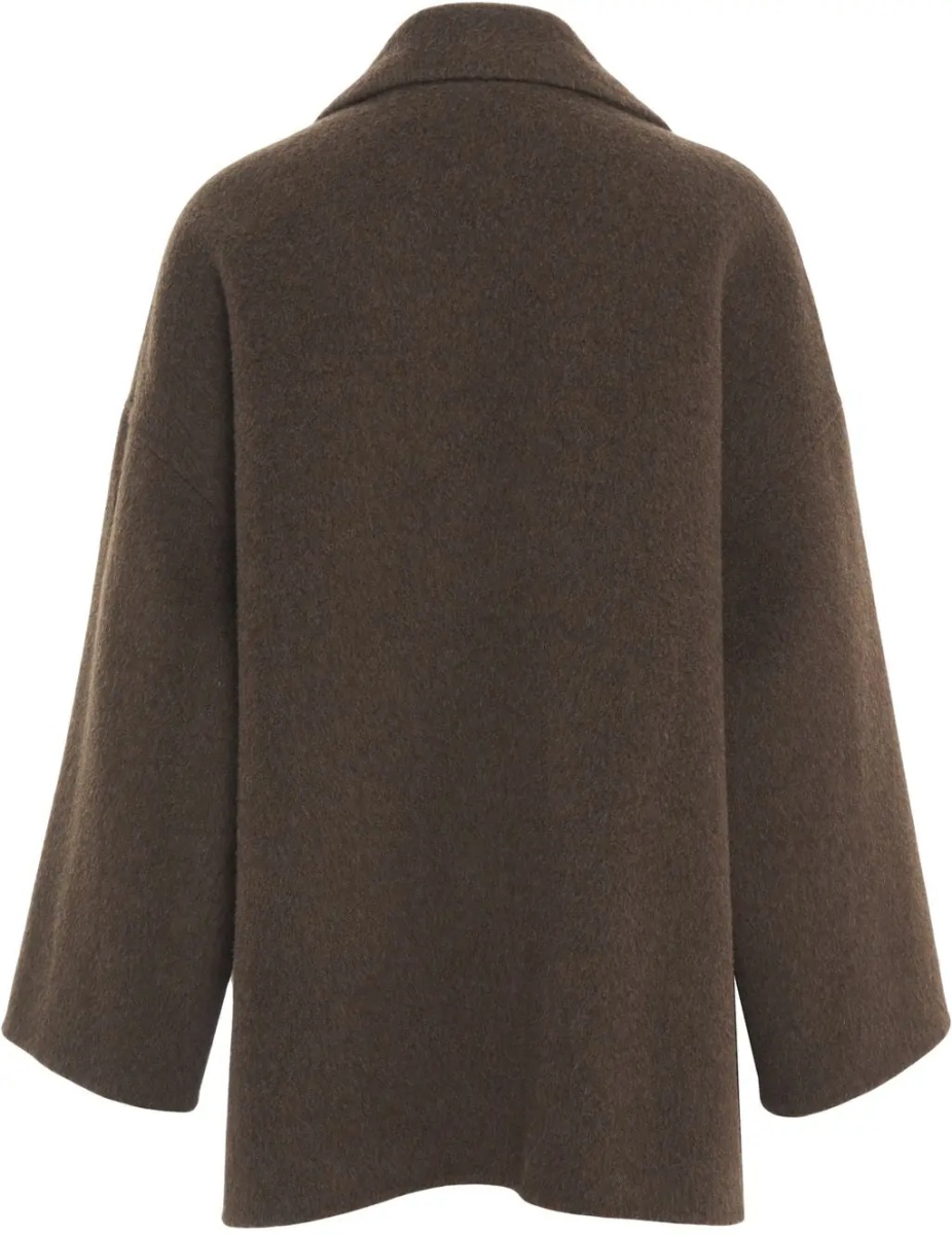Paltoane Short coat with fringe details - Img 4