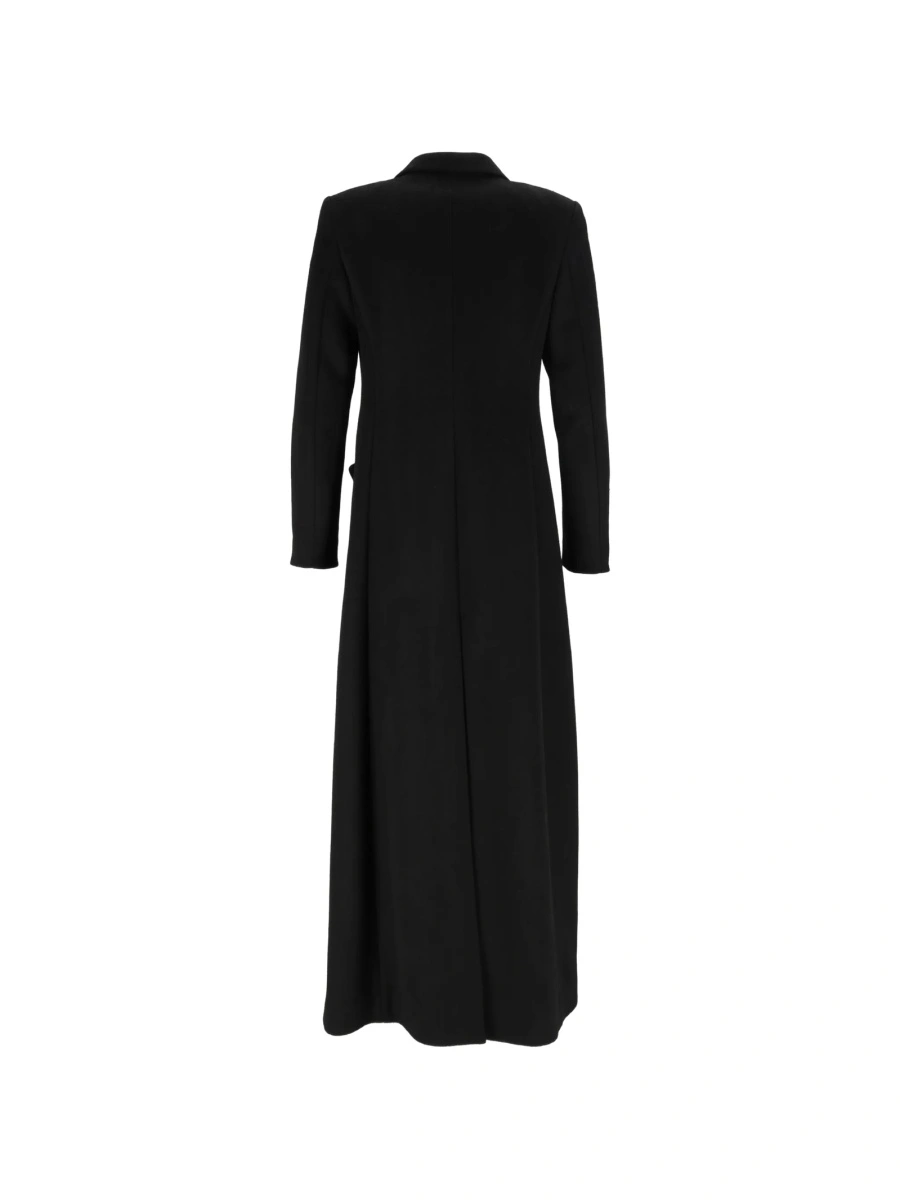 Palton Emporio Armani negru din poliamida si polyester - Img 2