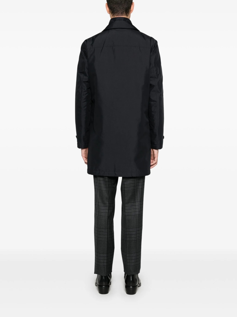 Palton Fay albastru din polyester - Img 4