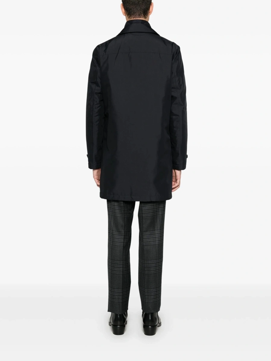 Palton Fay albastru din polyester - Img 4