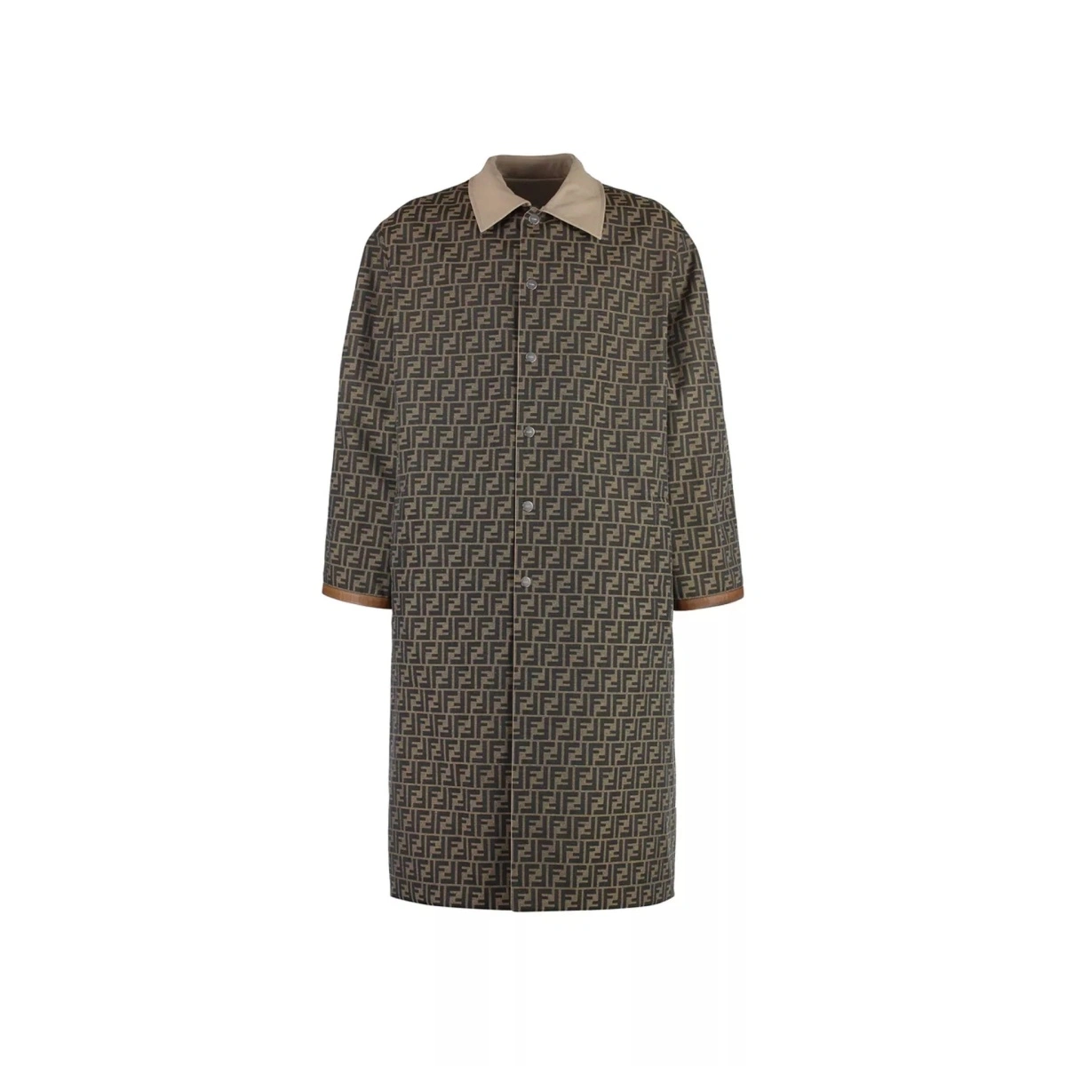 Palton Fendi Reversible Trench Coat - Img 2