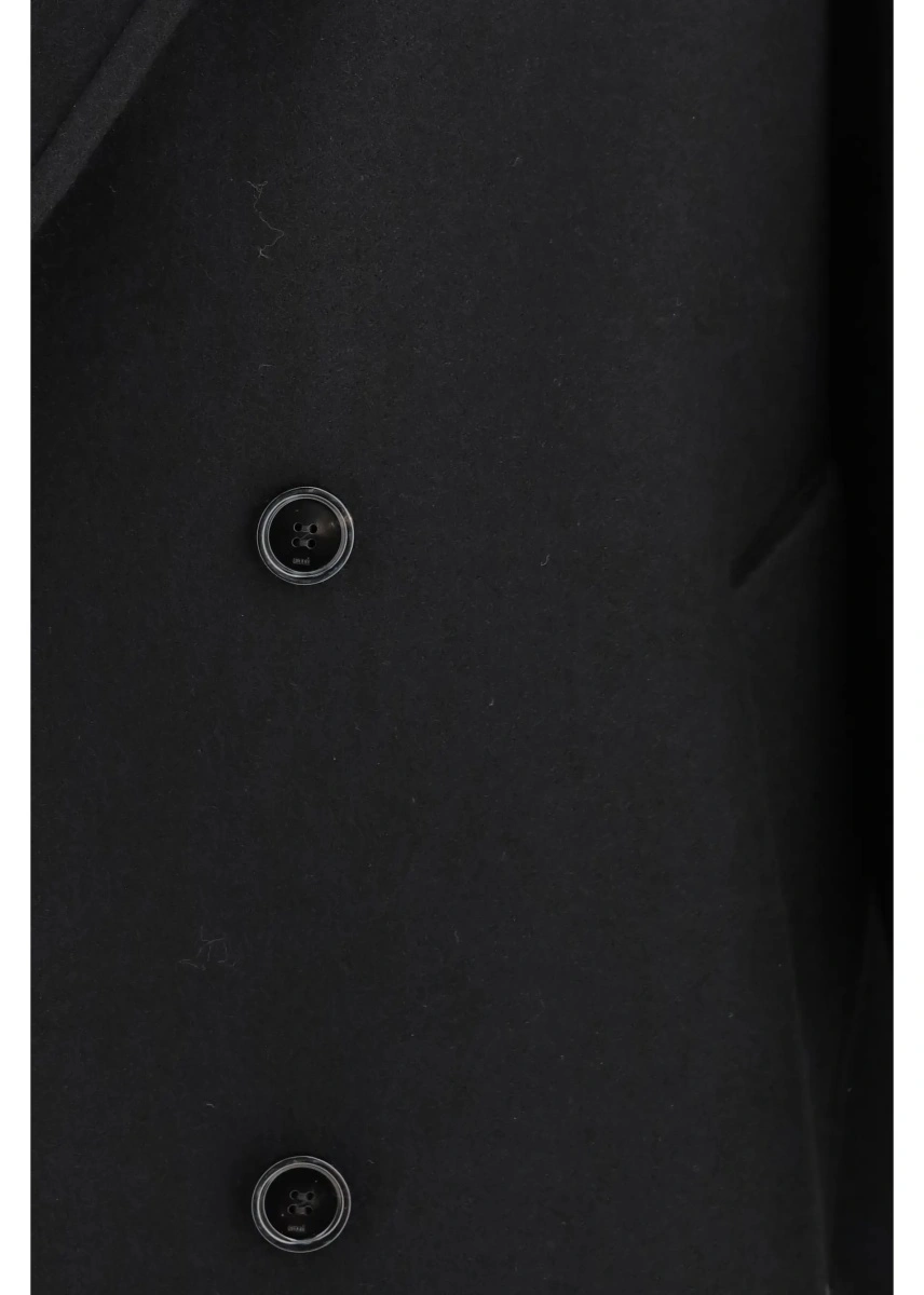 Palton Long double breasted wool Coat - Img 3