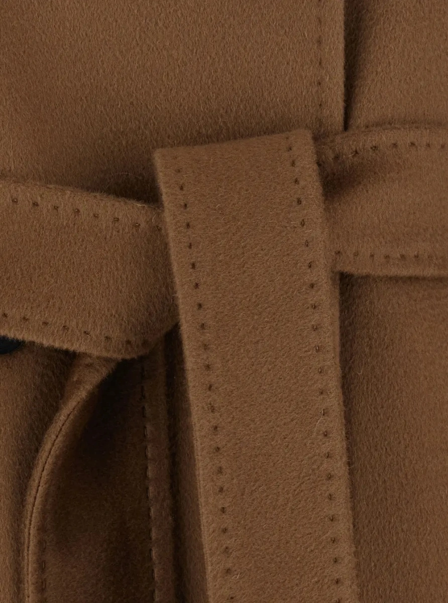 Palton MaxMara Studio maro din lana - Img 3