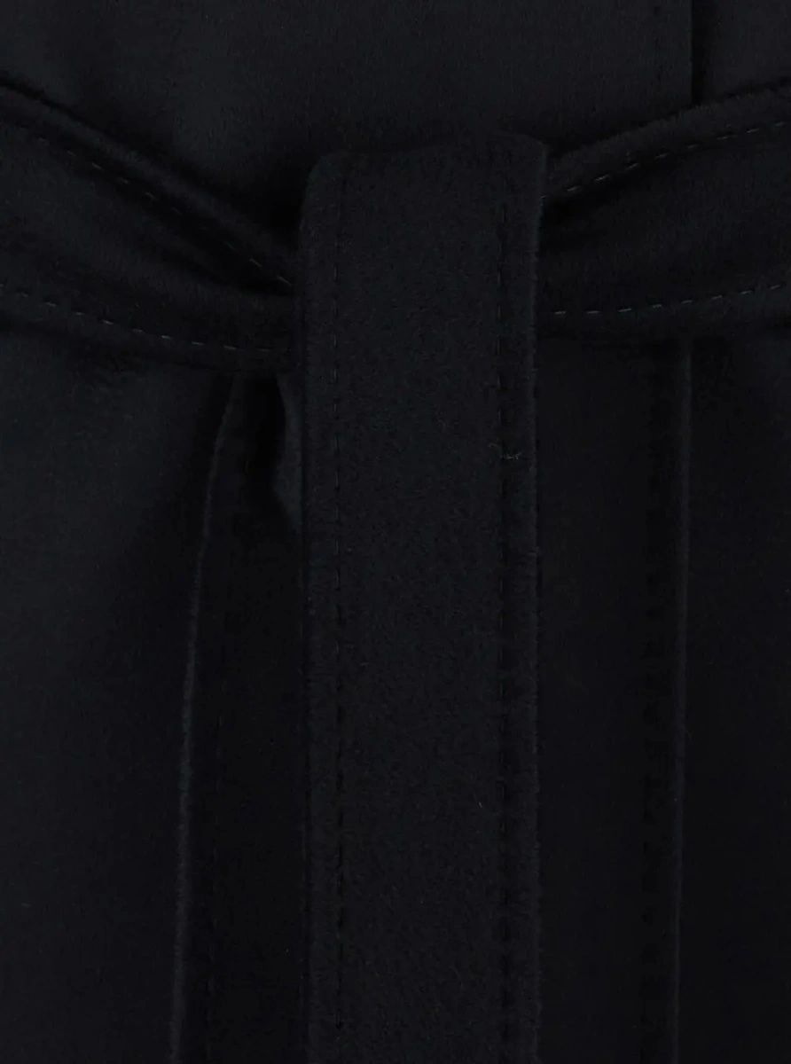 Palton MaxMara Studio negru din lana - Img 3