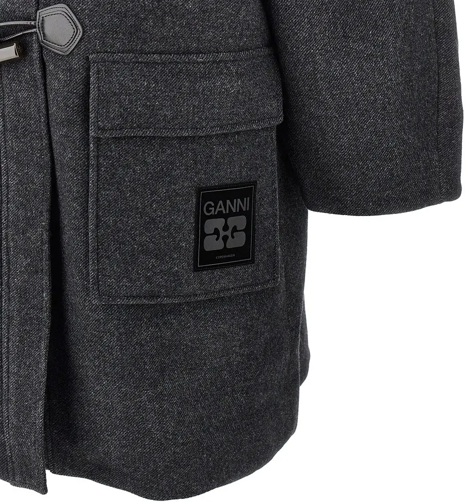 Palton Wool-blend coat - Img 2