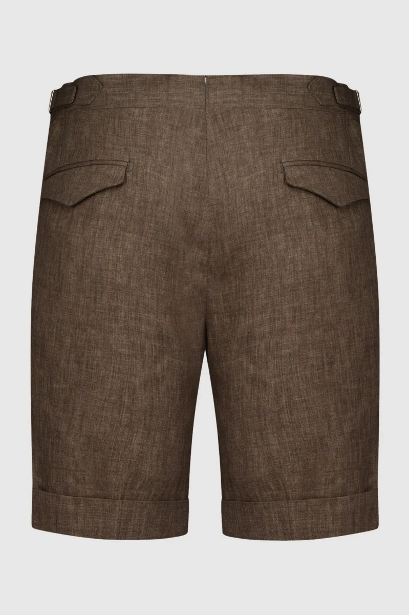 Pantaloni Autore Torres Linen Bermuda Shorts - Img 3