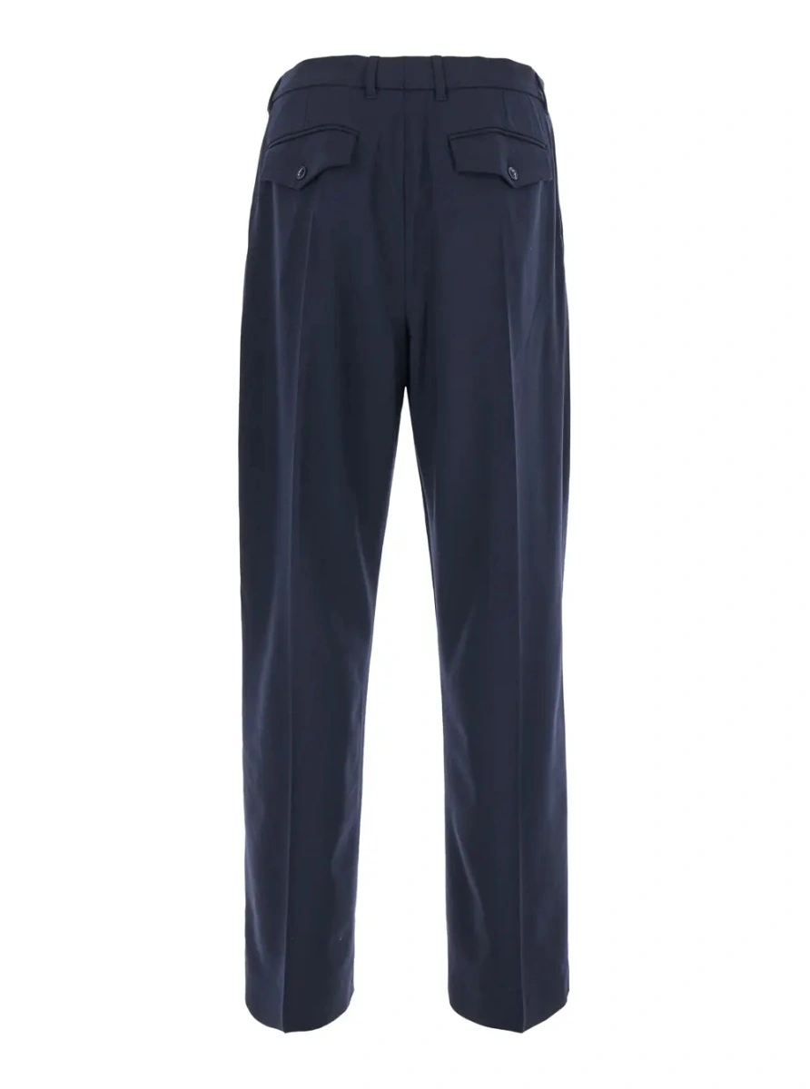 Pantaloni Casablanca negri din lana - Img 2