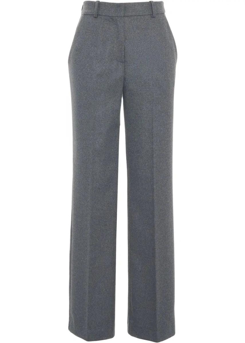 Pantaloni casual Kaos gri din lana - Img 2
