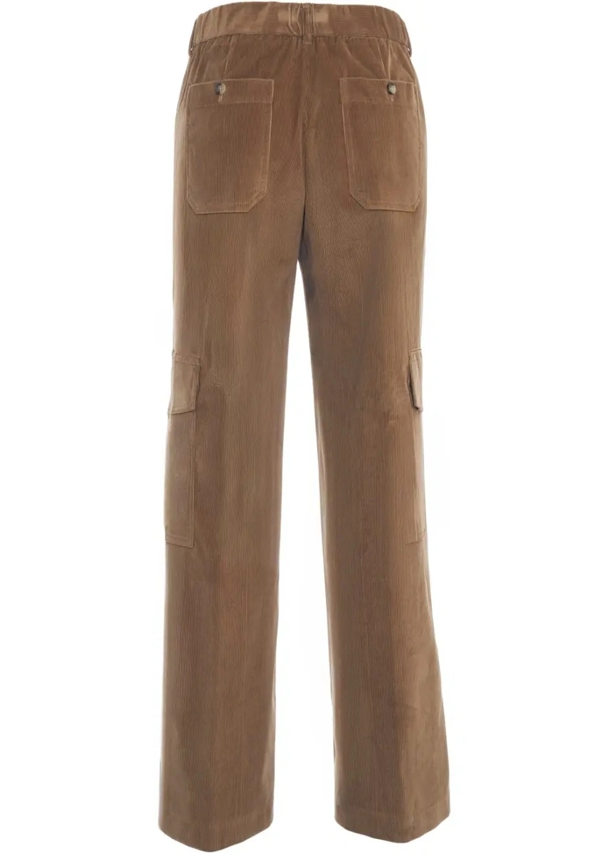 Pantaloni casual PT TORINO maro 'Lorenza' - Img 4