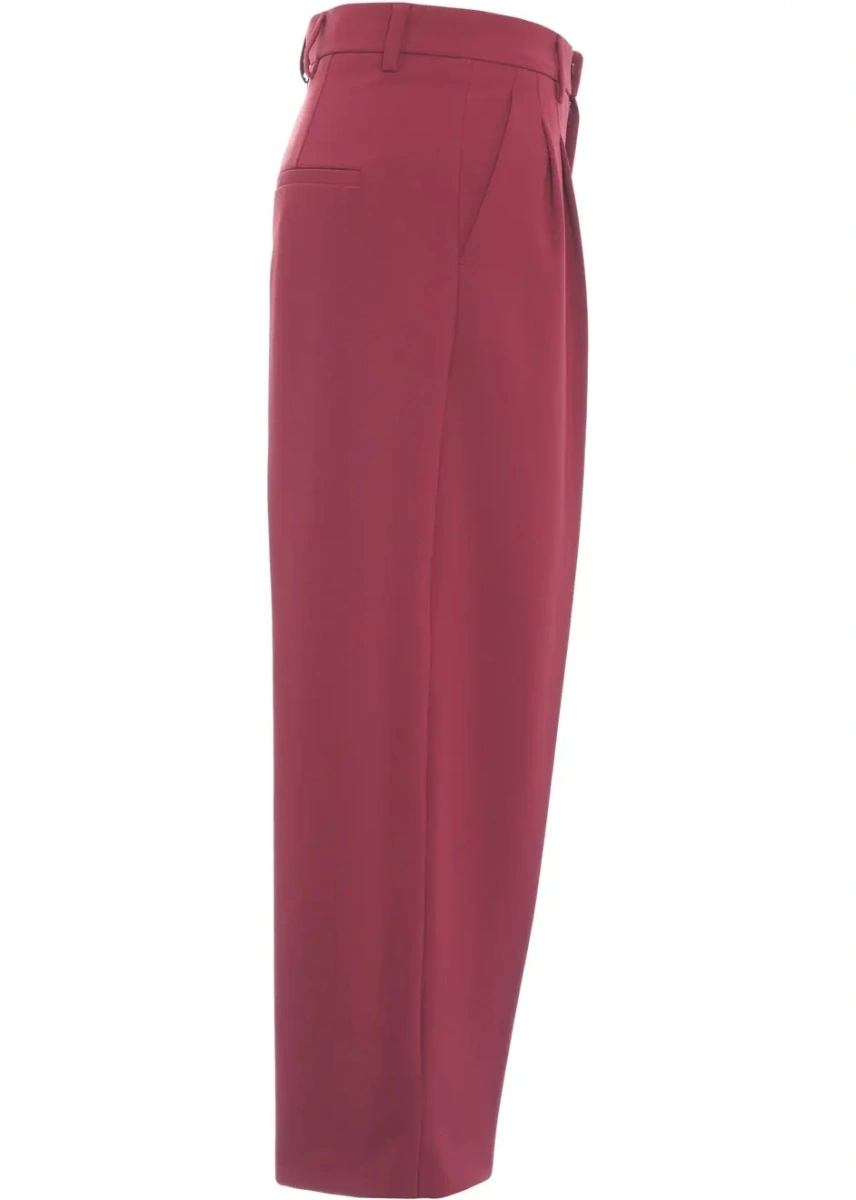Pantaloni casual Rossi rosii - Img 3
