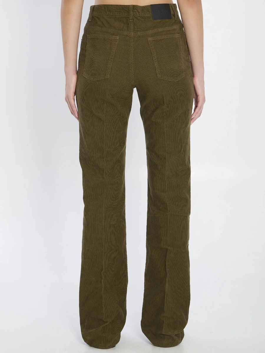 Pantaloni casual Saint Laurent verzi - Img 4