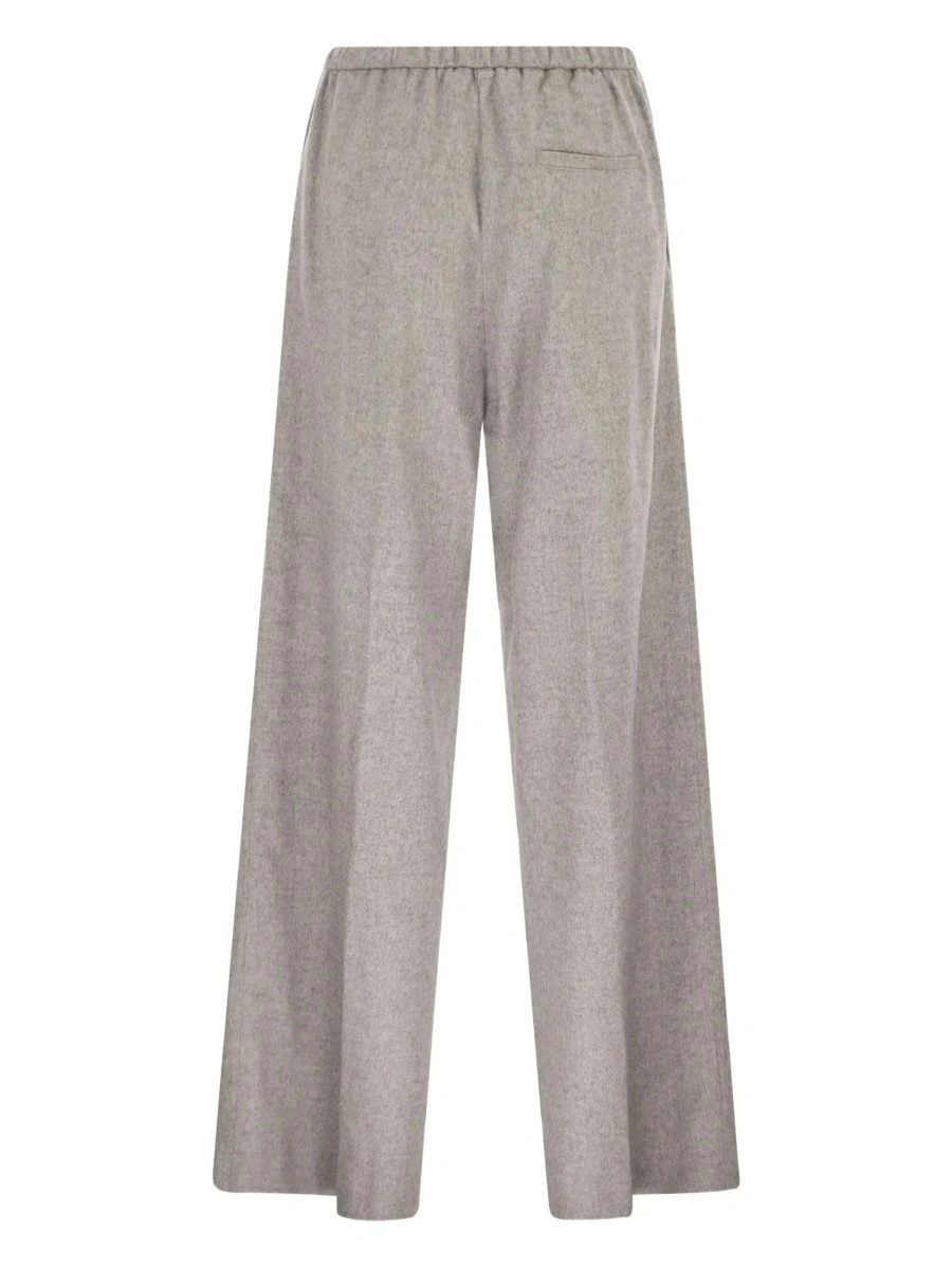 Pantaloni Casual silk and cashmere pants - Img 2