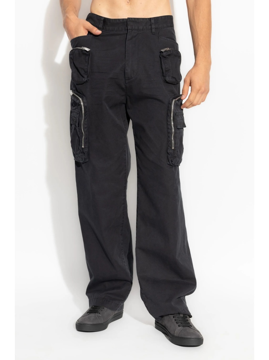 Pantaloni conici DSQUARED2 negri - Img 3