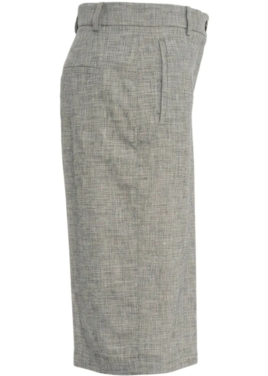 Pantaloni Cotton-linen blend culottes - Img 3