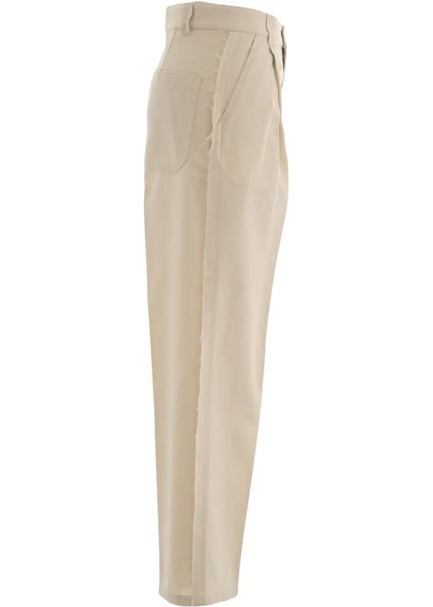 Pantaloni Cotton-linen blend pants - Img 3