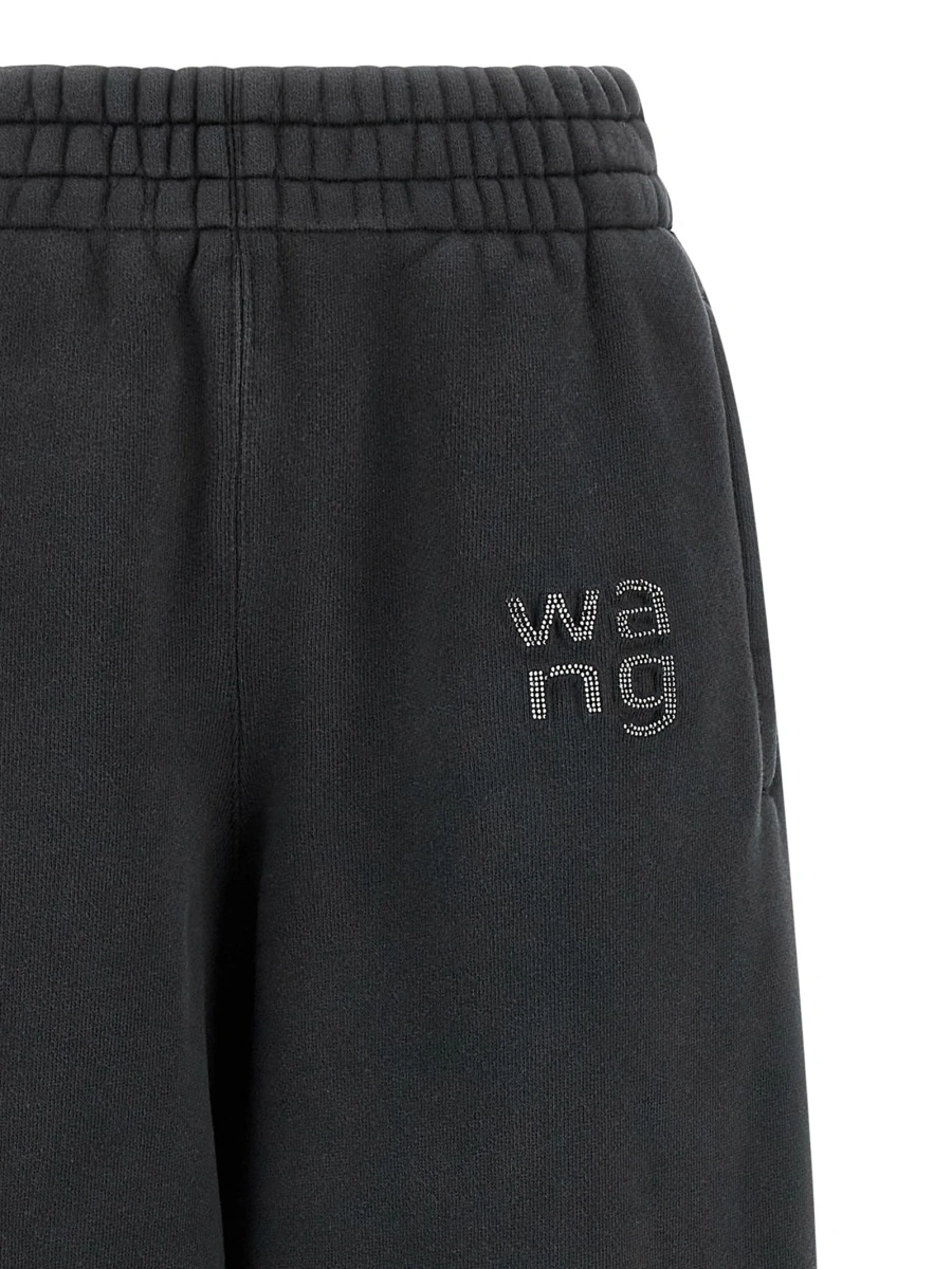 Pantaloni de trening Alexander Wang negri - Img 3