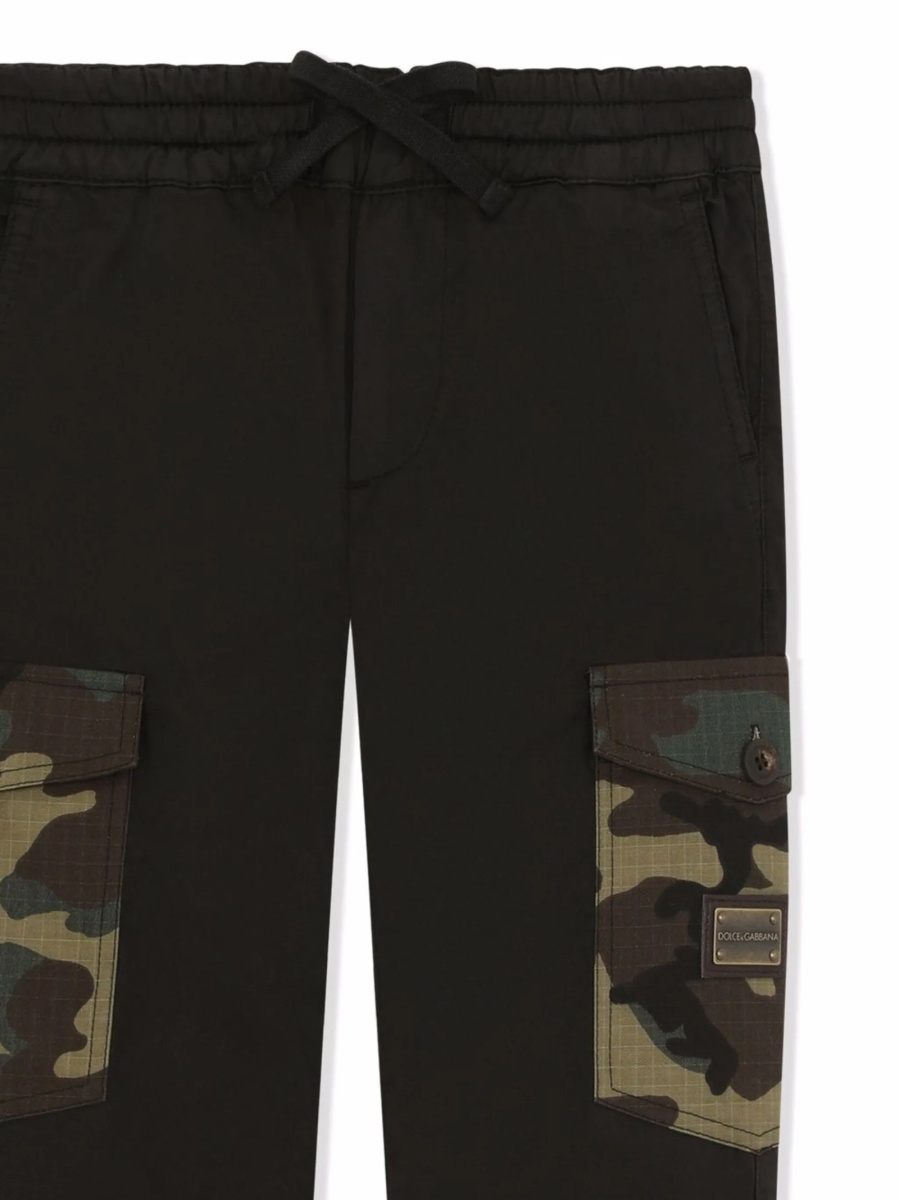 Pantaloni de trening Dolce &amp; Gabbana negri - Img 3