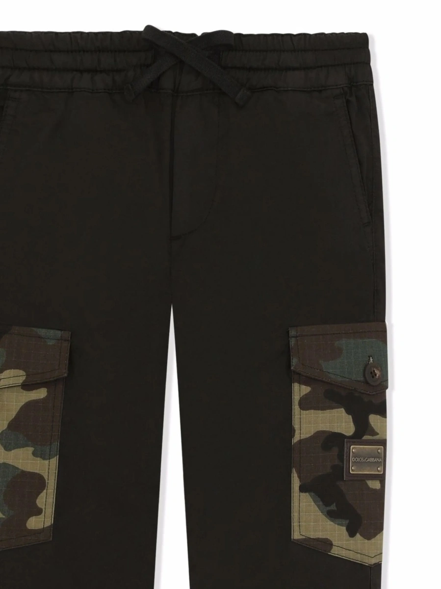 Pantaloni de trening Dolce &amp; Gabbana negri - Img 3