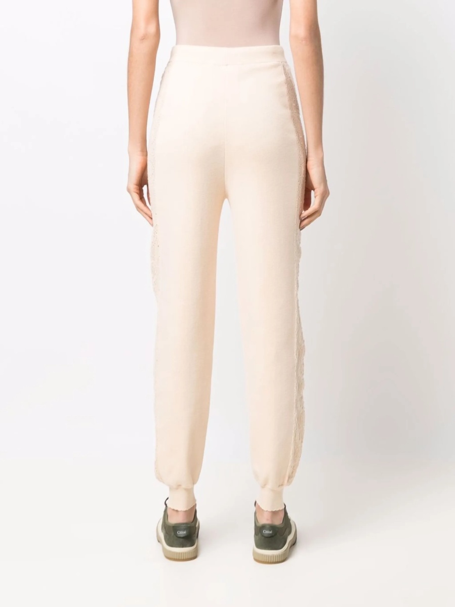 Pantaloni de trening LOVE Moschino neutri - Img 4