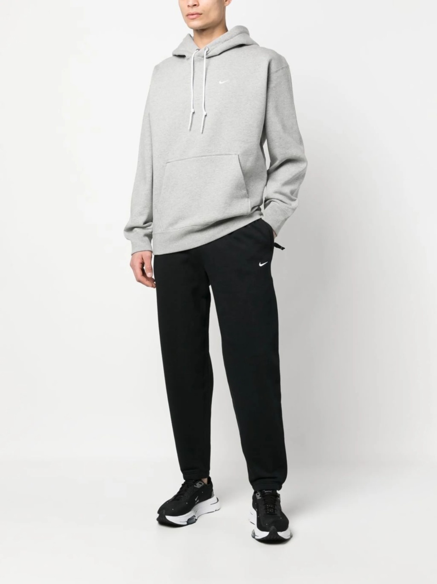 Pantaloni de trening Nike negri din bumbac si polyester - Img 2