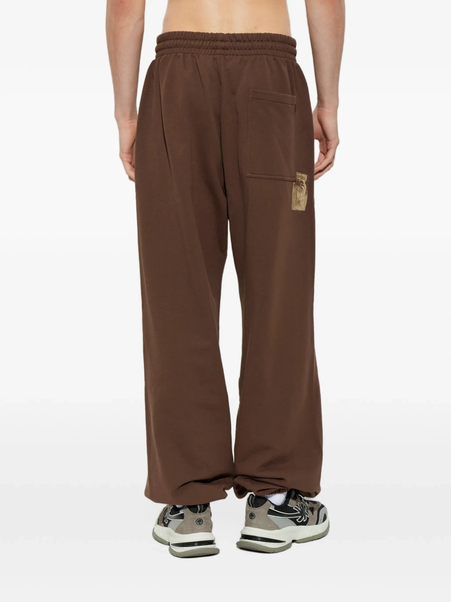 Pantaloni de trening Palm Angels track maro - Img 4