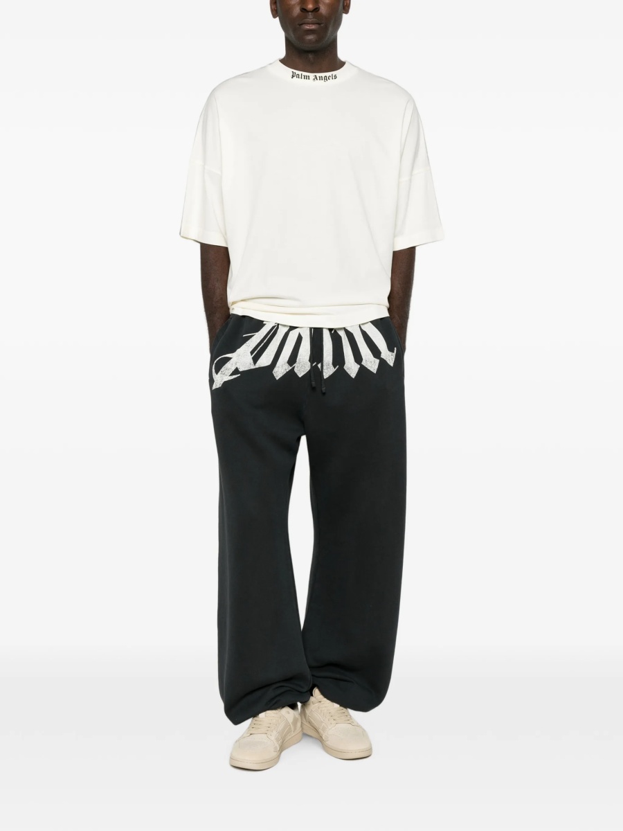 Pantaloni de trening Palm Angels track negri - Img 2
