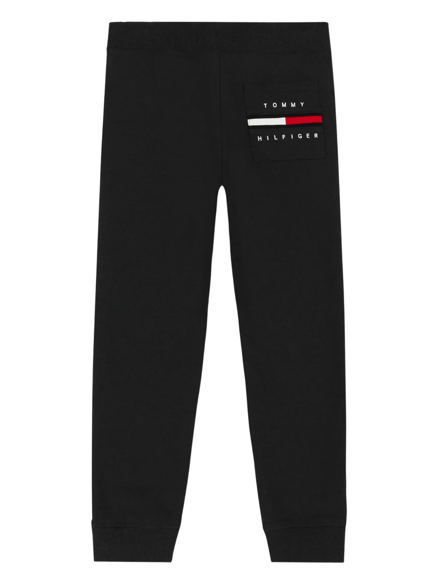 Pantaloni de trening Tommy Hilfiger negri - Img 2