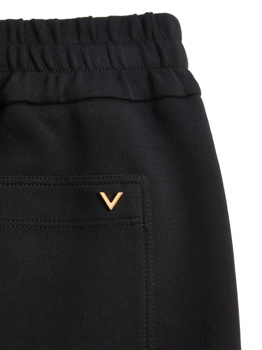 Pantaloni de trening Valentino Garavani negri - Img 4